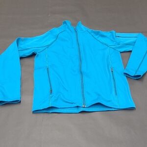 Marmot Blue Full-Zip Sweater Jacket Size M